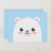 Polair beer briefkaart (Voorkant / Achterkant)