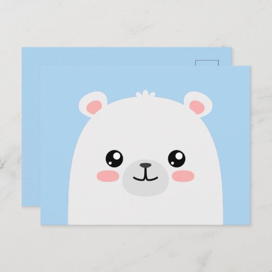 Polair beer briefkaart (Voorkant / Achterkant)