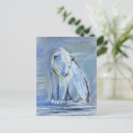 Polair Beer Briefkaart (Staand voorkant)