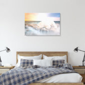 Polair Beer Canvas Afdruk (Insitu (Slaapkamer))