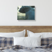 Polair Beer Canvas Afdruk (Insitu (Slaapkamer))