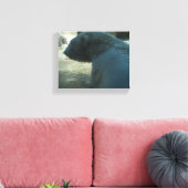 Polair Beer Canvas Afdruk (Insitu (Woonkamer))