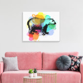 Polair Beer Canvas Afdruk (Insitu (Woonkamer))