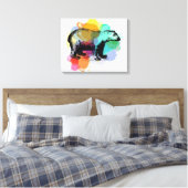 Polair Beer Canvas Afdruk (Insitu (Slaapkamer))