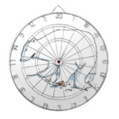 Polair Beer dartboard Dartbord (Voorkant)