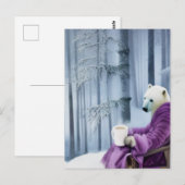 Polair Beer Drink koffie Briefkaart (Voorkant / Achterkant)