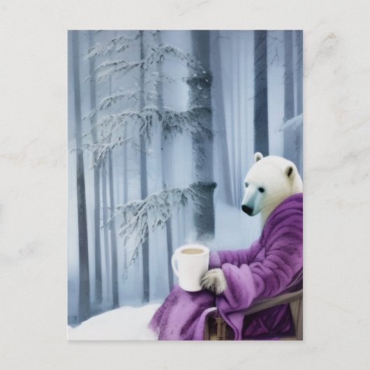 Polair Beer Drink koffie Briefkaart (Voorkant)
