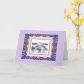 Polair Beer en Arctic Sun Blank Greet Kaart (Gele Bloem)