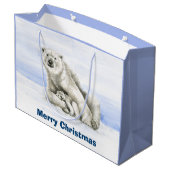 Polair Beer en Cub Large Cadeautasje (Achterkant Gekanteld)