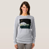 Polair Beer en de maan T-shirt (Voorkant volledig)