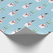 Polair Beer en Penguin Cadeaupapier (Hoek)