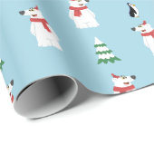 Polair Beer en Penguin Cadeaupapier (Rol Hoek)