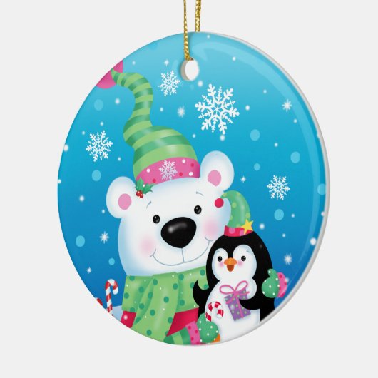 Polair Beer en Penguin Ornament (Links)