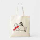 Polair Beer en Penguin Tote Bag (Voorkant)