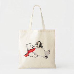 Polair Beer en Penguin Tote Bag