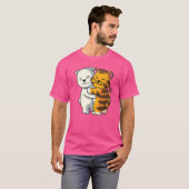 Polair Beer en tijgerkruid T-shirt (Voorkant volledig)