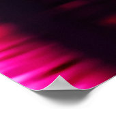 Polair beer en vuurwerk in de stad | AI Art. Poster (Hoek)