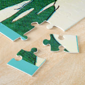 polair beer en zeegarens legpuzzel (Zijkant)