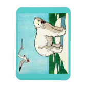 polair beer en zeegarens magneet (Verticaal)