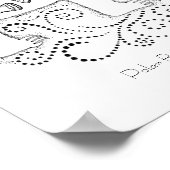 Polair Beer en zegel Poster (Hoek)