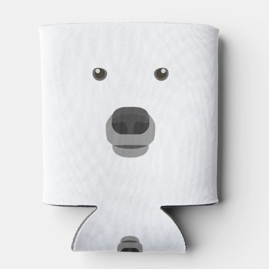 Polair Beer Face Costume Carnaval Fancy kinderen . Blikjeskoeler (Achterkant)