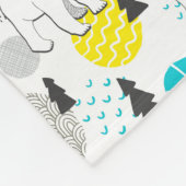 Polair beer fleece deken (Hoek)