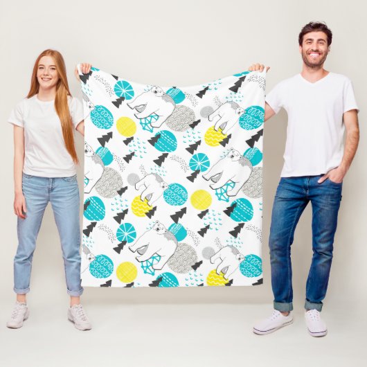 Polair beer fleece deken (In situ)