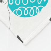 Polair beer fleece deken (Hoek)