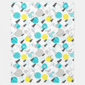 Polair beer fleece deken (Voorkant)