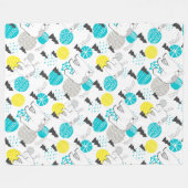 Polair beer fleece deken (Voorkant (Horizontaal))