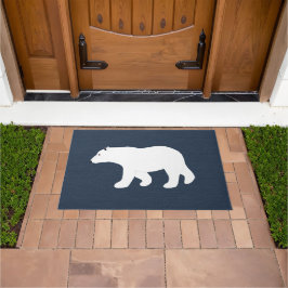 Polair Beer Grote Doormat Deurmat