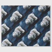 Polair Beer - Half brick Cadeaupapier (Vlak)