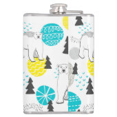 Polair beer heupfles (Achterkant)