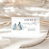 Polair beer hoe groot is mama's buikomheining informatiekaartje