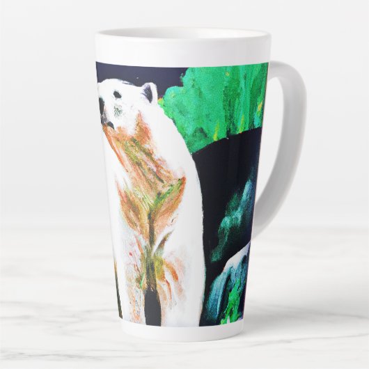 Polair Beer in de natuur. Bestel nu Latte Mok (Rechterhoek)