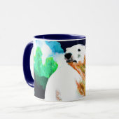 Polair Beer in de natuur. Bestel nu Mok (Voorkant links)