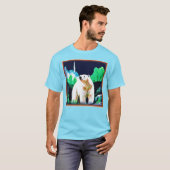 Polair Beer in de natuur. Bestel nu T-shirt (Voorkant volledig)