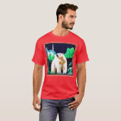 Polair Beer in de natuur. Bestel nu T-shirt (Voorkant volledig)