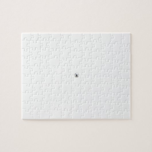 Polair Beer in een sneeuw-Storm Legpuzzel (Horizontaal)