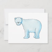 Polair Beer. Kaart (Achterkant)