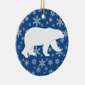 Polair Beer Keramisch Ornament (Rechts)