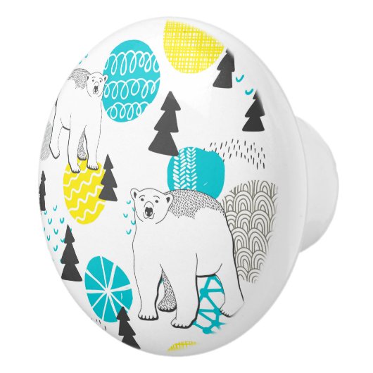 Polair beer keramische knop (Rechts)