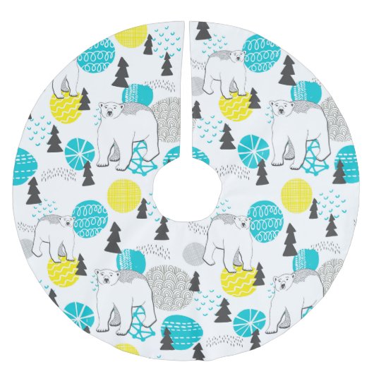 Polair beer kerstboom rok (Voorkant)