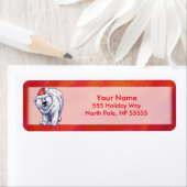 Polair Beer Kerstmis op rood Etiket (Insitu)