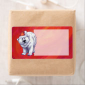 Polair Beer Kerstmis op rood Etiket (Insitu)