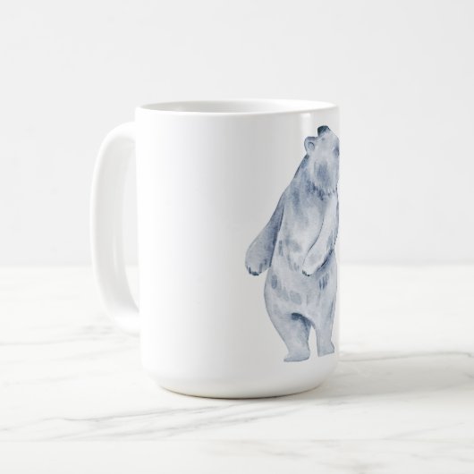 Polair beer koffiemok (Voorkant links)