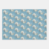 Polair Beer laat papierbladen overspoelen Inpakpapier Vel (Voorkant 2)