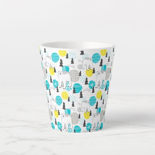 Polair beer latte mok (Voorkant)