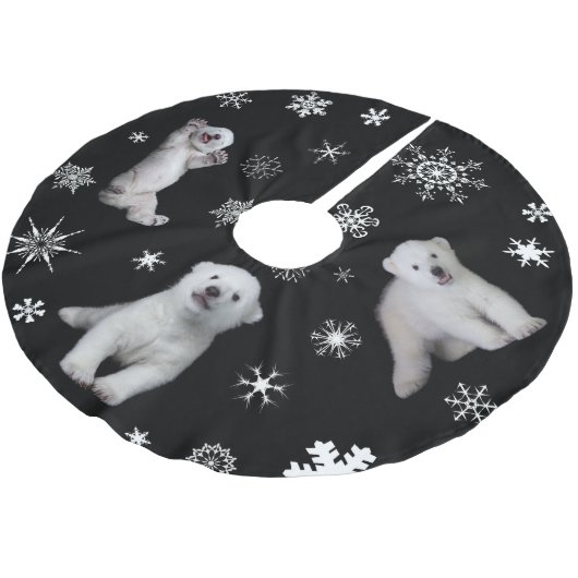 polair beer - Luna Kerstboom Rok (Gekanteld)