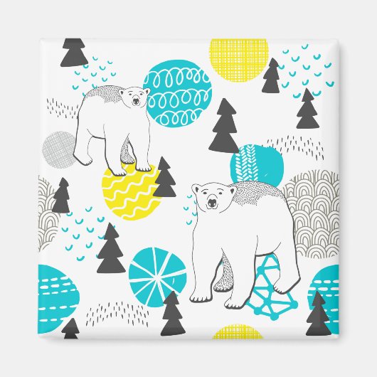 Polair beer magneet (Voorkant)